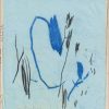 Blue Stories - Monotype Print