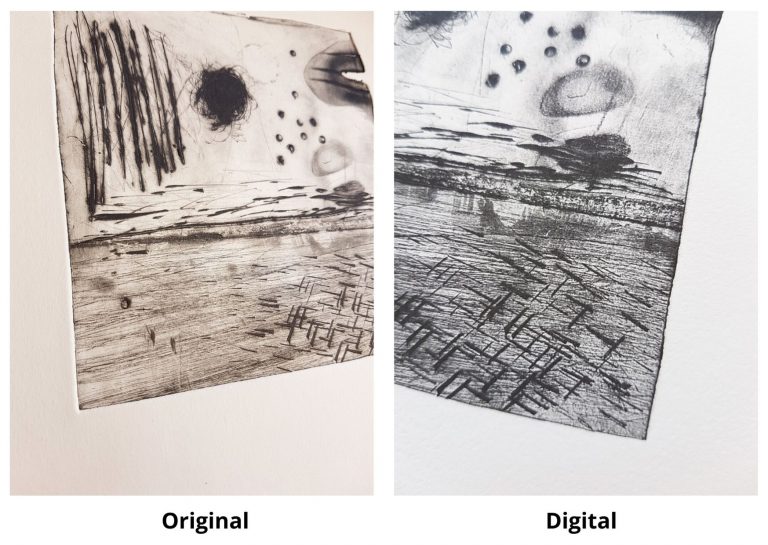 Differences between digital and original art prints