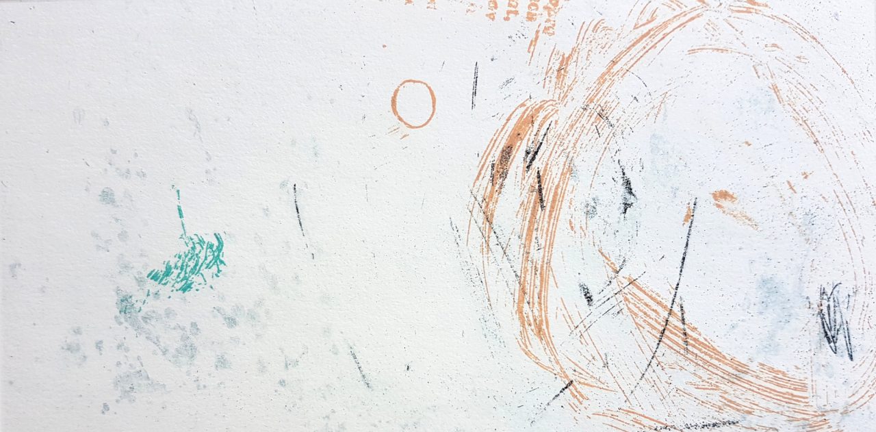Find a Word - Etching Print