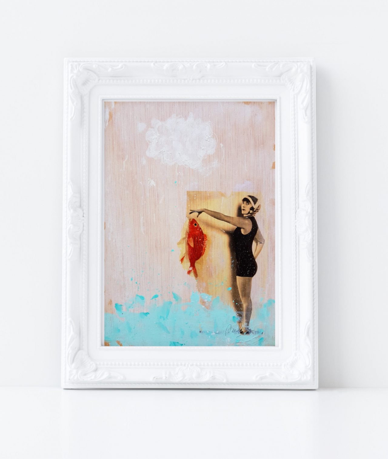 At the Beach II - Vintage Photography Art Print - Image 2