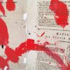 Red Letter - Drawing on Vintage Paper - Image 3