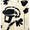 Black Letter - Drawing on Vintage Paper