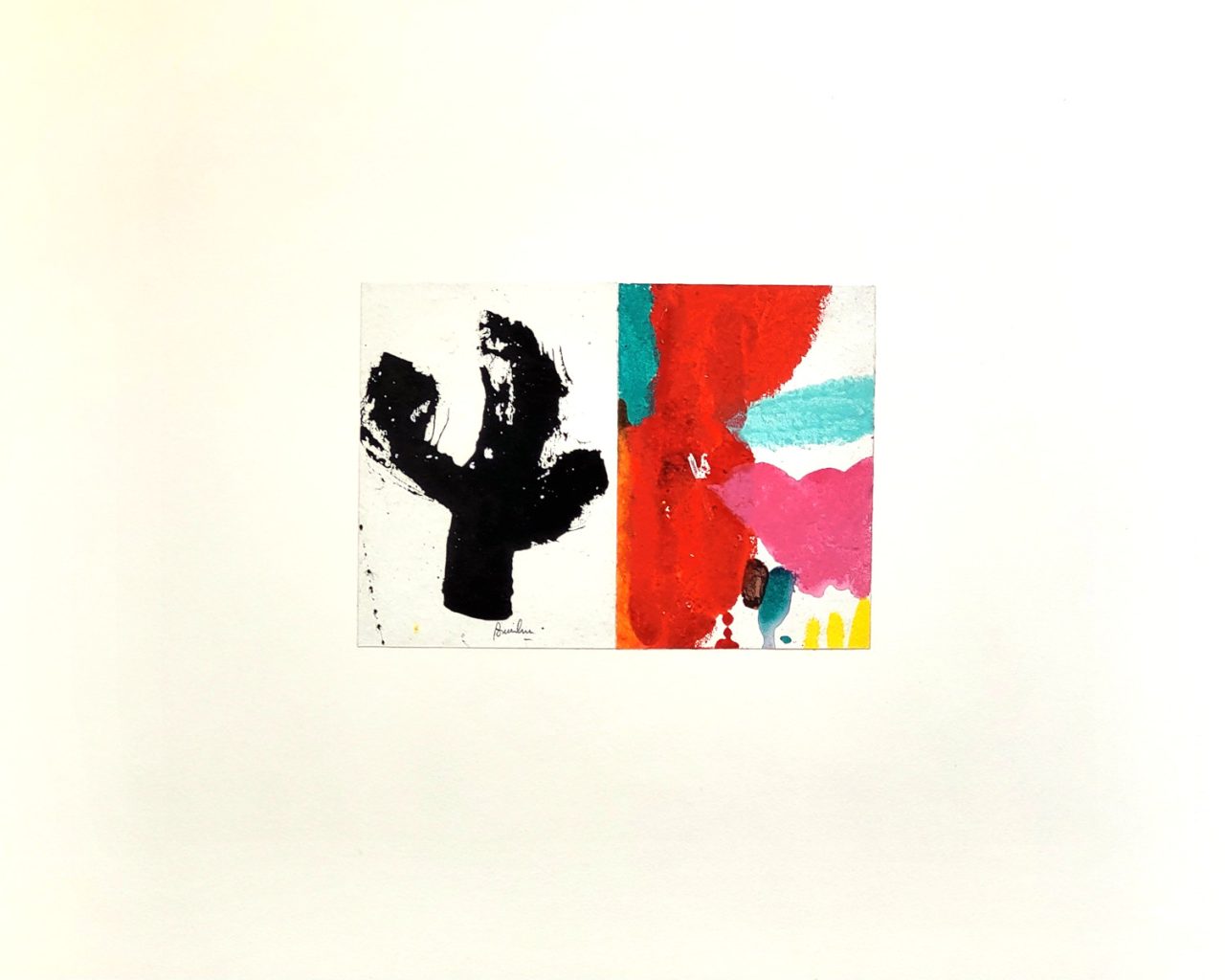 Remember That Day - Painting on Paper