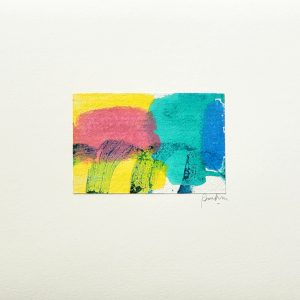 Imaginary Landscape II - Painting on Paper