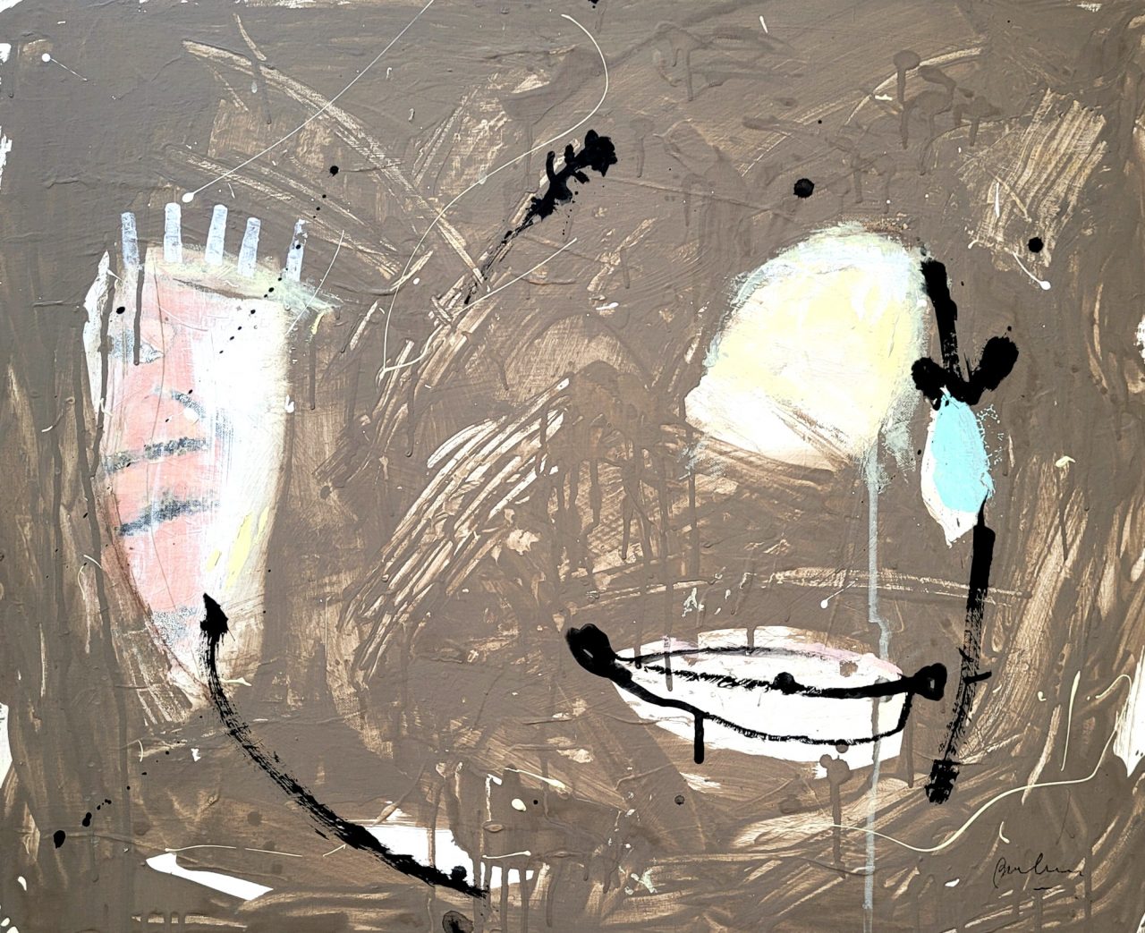 Garden XI - Painting on Canvas Panel