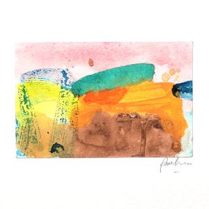 Imaginary Landscape III - Painting on Paper