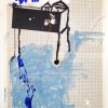 Graph II - Acrylic on Vintage Paper - Image 2
